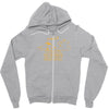 star bars Zipper Hoodie