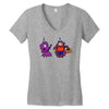 monster's Women's V-Neck T-Shirt