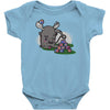 moosing block Baby Onesie