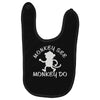 monkey teenage Baby Bibs