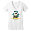 save the galaxy Women's V-Neck T-Shirt