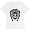 skull V-Neck Tee