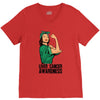 liver cancer awareness can do it V-Neck Tee