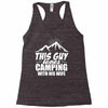 Camper Couple Man White Racerback Tank