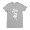 space skeletons in outer space Ladies Fitted T-Shirt