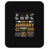 Born January Multitasking Problem Solving Tees Mousepad