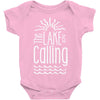 the lake is calling Baby Bodysuit