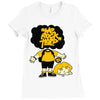 we rock hard Ladies Fitted T-Shirt
