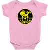 poseidon vintage scuba tank decal Baby Onesie
