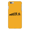 evolution of a cyclist mens black or blue cycling t shirt bike iPhone 6/6s Plus Case