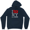 i only like ny as a friend Unisex Hoodie