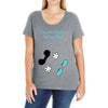 Creating a Little Disney Magic Baby Boy Ladies Curvy T-Shirt