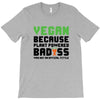 vegan because plant powered badass was not an offical tittle black T-Shirt