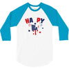 4th of July 3/4 Sleeve Shirt