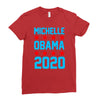michelle obama 2020 Ladies Fitted T-Shirt