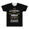 legendary riders are born in 1979 All Over Men's T-shirt
