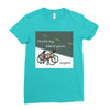 i&rsquo;d lock my bike to yours anytime Ladies Fitted T-Shirt