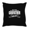 World's Greatest Godfather Looks Like Throw Pillow