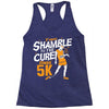 shamble to the cure zombie 5k Racerback Tank