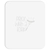 prick with a fork Mousepad