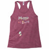Muggle on Board Watercolor Racerback Tank