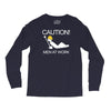 caution men at work Long Sleeve Shirts