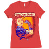 rosie the retrogamer Ladies Fitted T-Shirt