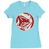 tyrannosaurus! Ladies Fitted T-Shirt
