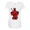 red man Maternity Scoop Neck T-shirt