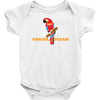 cracka' please Baby Bodysuit