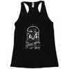 happy mask store Racerback Tank