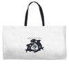 big shark little fish Weekender Totes