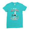 ich laufe Ladies Fitted T-Shirt