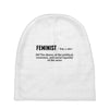 Feminist Noun Baby Beanies