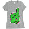 zombie okay Ladies Fitted T-Shirt