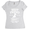 Best Friend Doberman Women's Triblend Scoop T-shirt