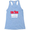 shark week enough said Racerback Tank