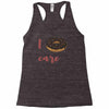 i donut care Racerback Tank