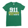 911 dispatcher heroes Ladies Fitted T-Shirt