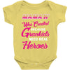 Mamaw Was Created Because Need Real Heroes Baby Onesie