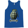 hand grenade military army Tank Top