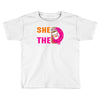 She Wants The D - Dunkin Donuts Toddler T-shirt