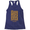 fun maze Racerback Tank