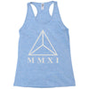 mmxi roman numerals triangle Racerback Tank