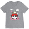 totoro snoopy pokemon parody V-Neck Tee