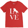 horse love V-Neck Tee