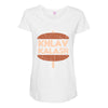 khlav kalash Maternity Scoop Neck T-shirt