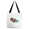 coffe squirrel Tote Bags