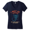i may be wrong but i highly doubt it i'm a scorpio Women's V-Neck T-Shirt