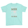 never let work Youth Tee